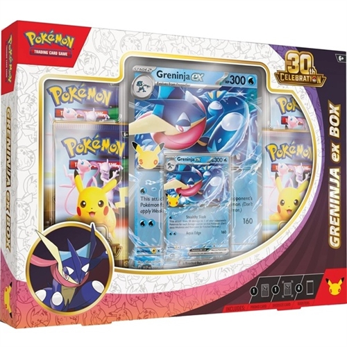 30th Celebration - Collection Box - Greninja EX - Pokemon kort